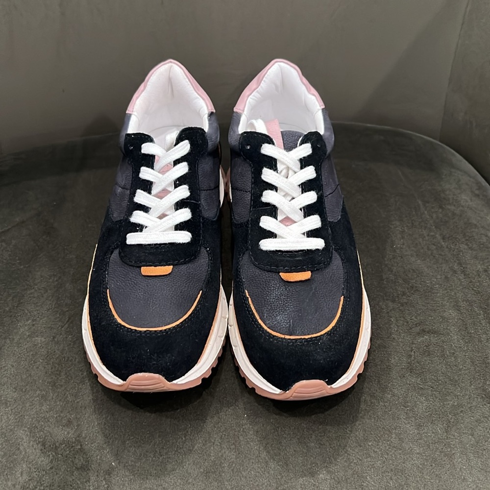 NIB Madewell Kickoff Trainer Sneakers in Nubuck Suede and Leather - Picture 3 of 14